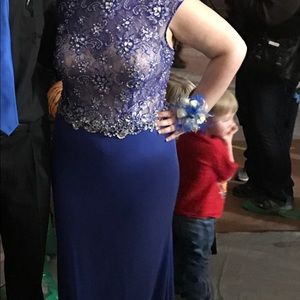 Jovani Royal Blue Prom Dress